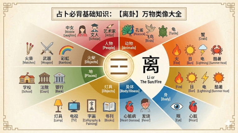 离卦万物类像