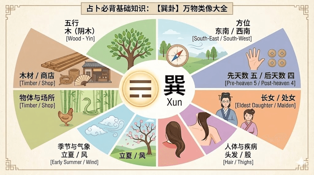巽卦万物类像