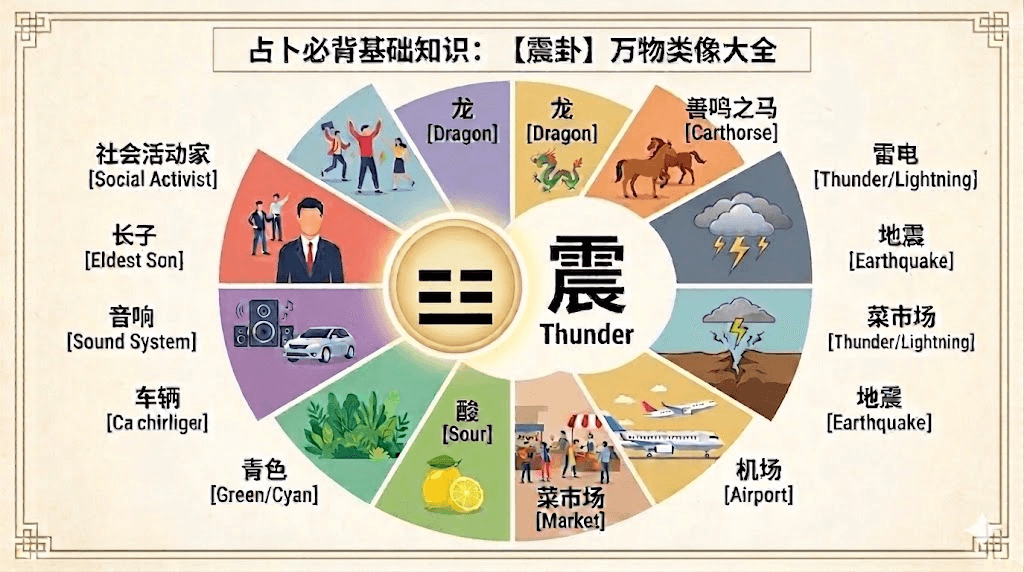 震卦万物类像