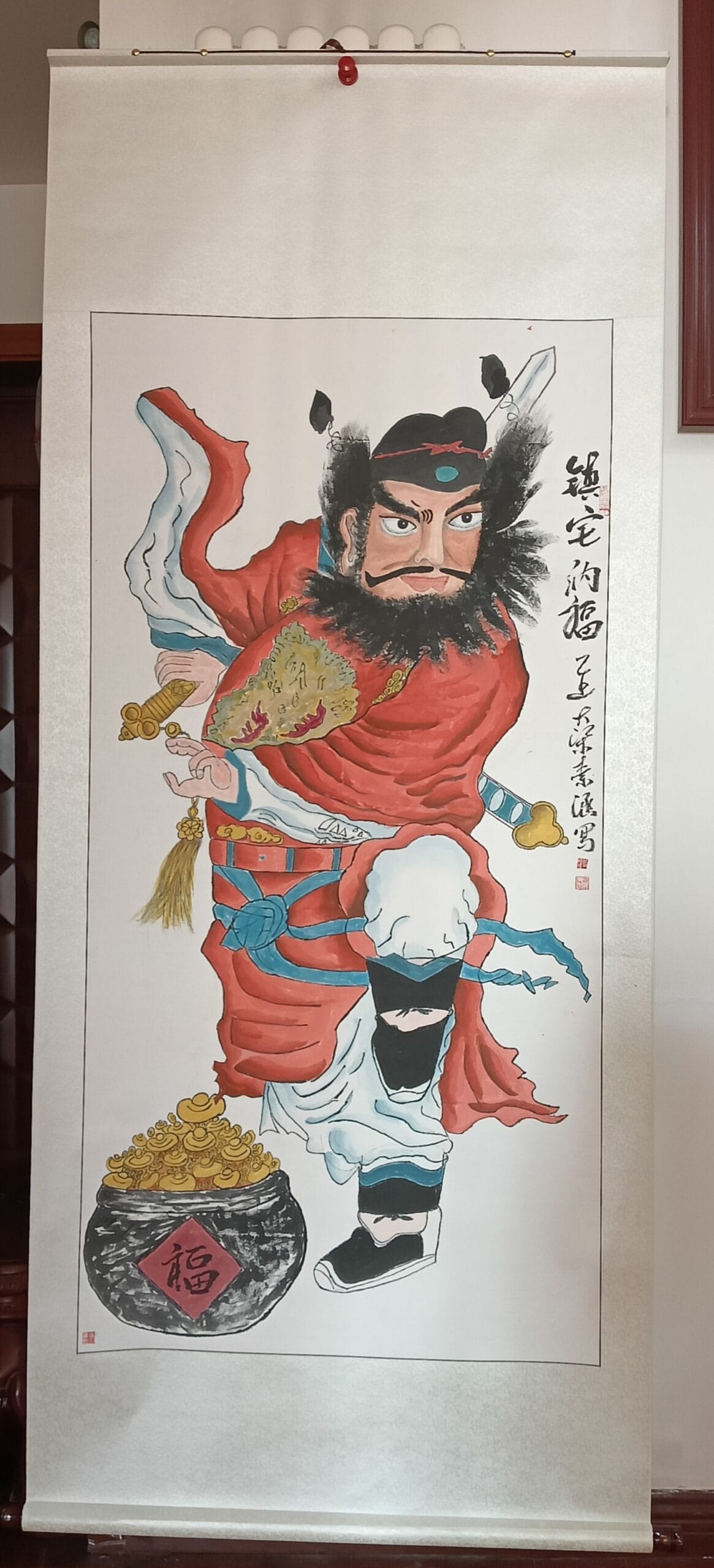 素涵作品：钟馗 · 镇宅纳福