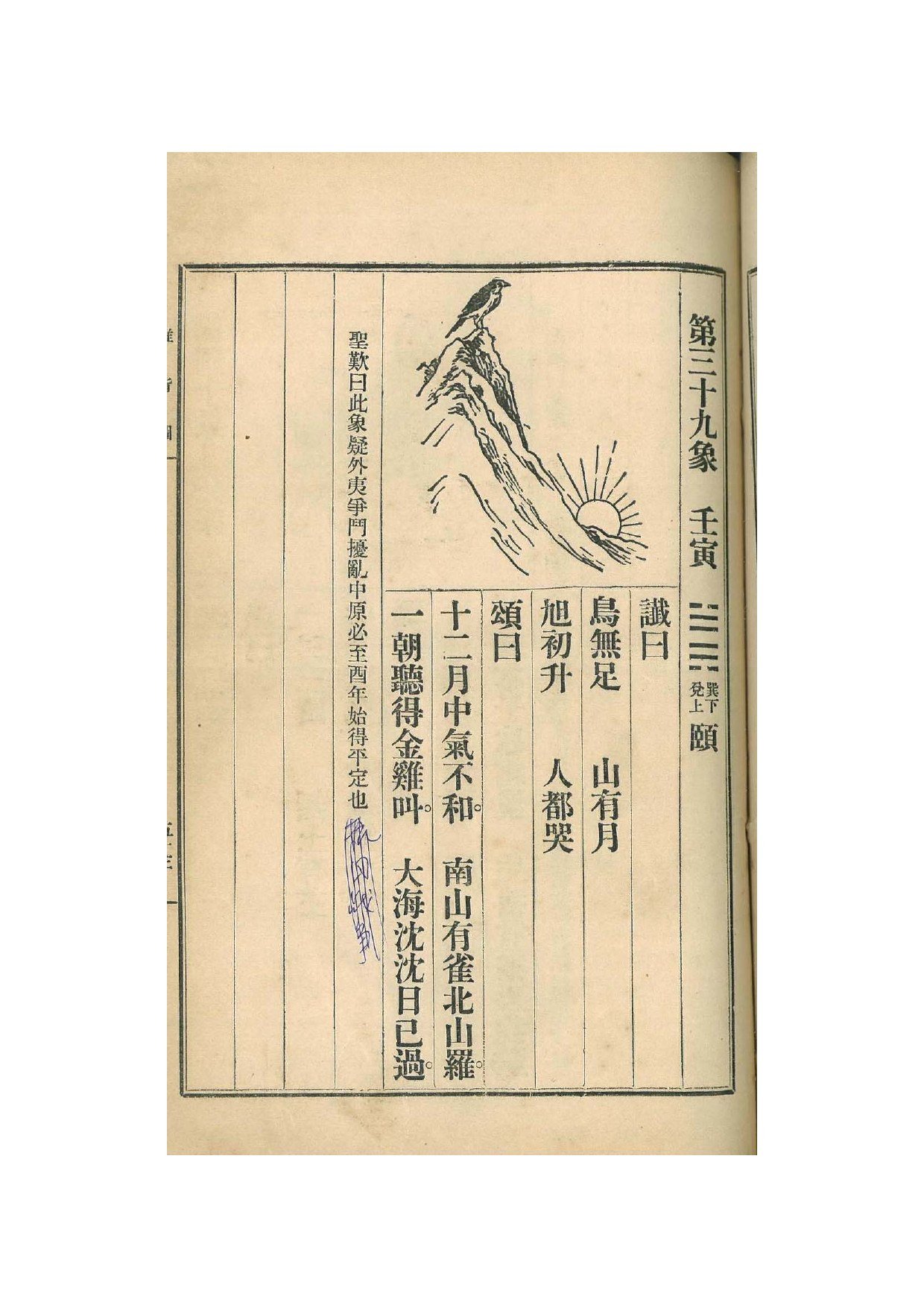第39象 · 1915年《中国预言七种》影印 · PDF扫描第53页（非原书印刷页码）