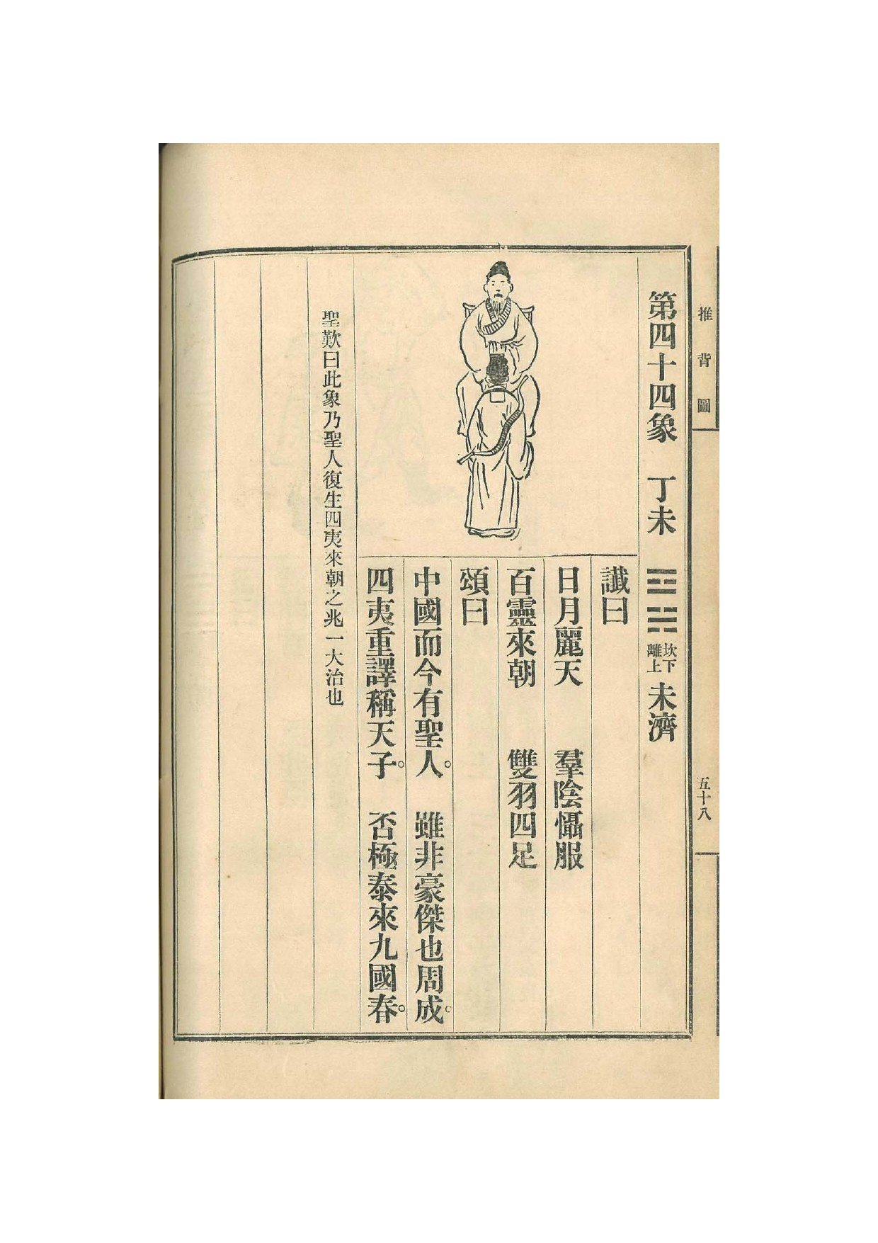 第44象 · 1915年《中国预言七种》影印 · PDF扫描第58页（非原书印刷页码）